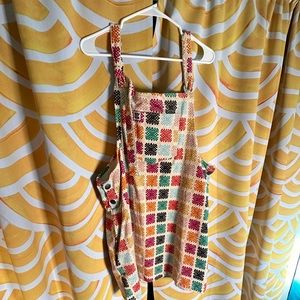 Lucy and Yak pinafore dress